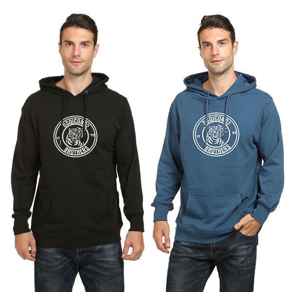 

dsqicond2 hoodie hip hop стилист с капюшоном мужчины высококачественные черные белые с длинным рукавом стилистские толстовки мужские женские, Black