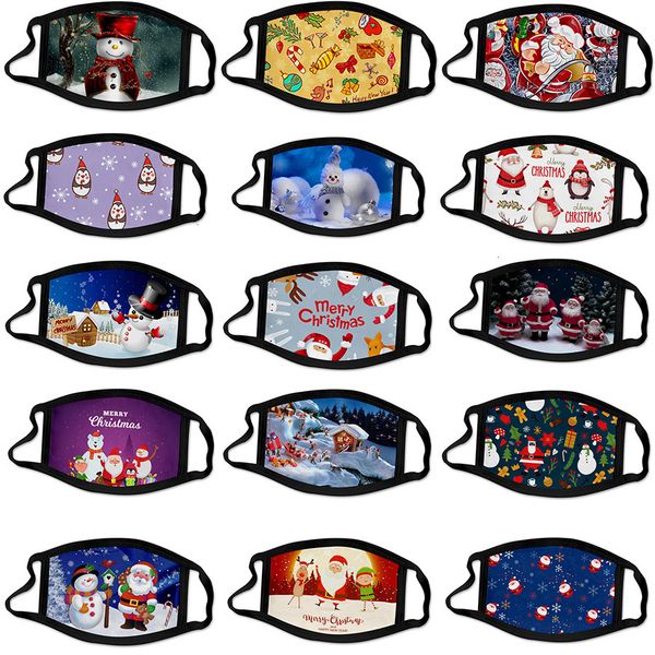 

gzh8masque decorations custom christmas face cartoon masks kid mascherina cotton reusable washable mask 2021 new year
