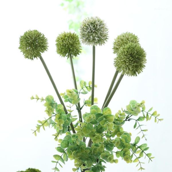 

decorative flowers & wreaths 10pcs/lot artificial onion ball plastic plant home garden wedding decoration flower arrangement fake plants flo