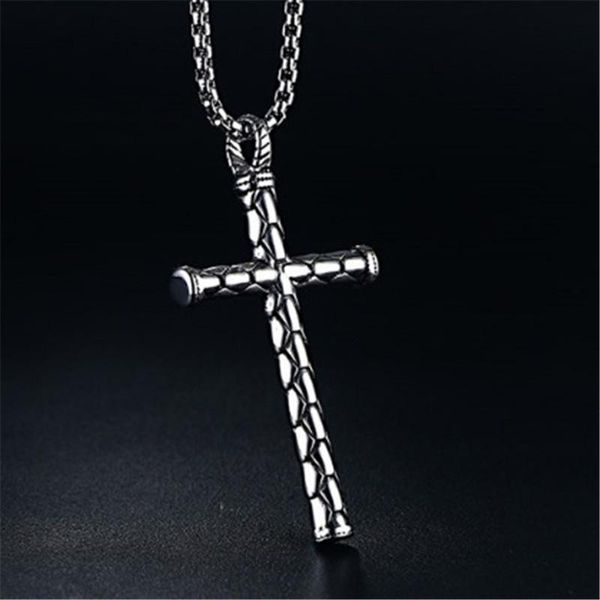 

chains cross men women pendant antique silver necklace jewelry