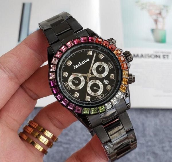 

men colorful gifts watches quartz diamonds wholesale date womens wristwatch analog men designer watch shipping gold auto wirdq, Slivery;brown