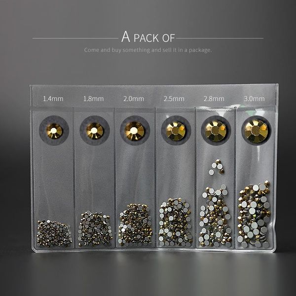

nail art decorations 1 wheel crystal gems rhinestones for glass geometry gold ore flower jewelry stone decoration manicure, Silver;gold