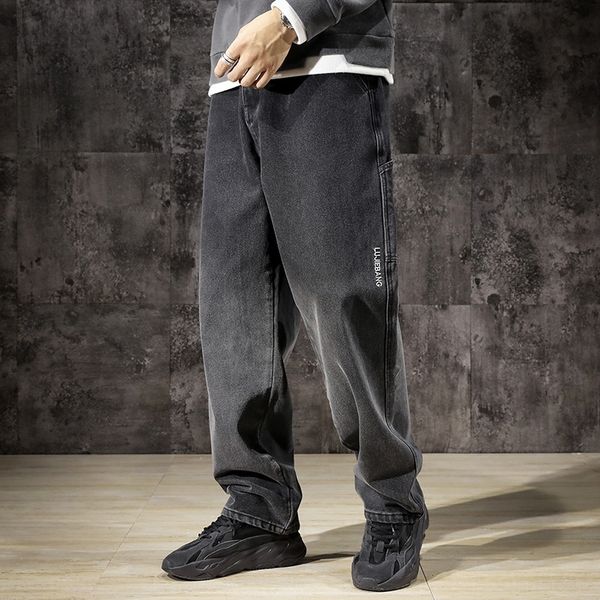 

mllf men jeans jogger new style fashion trendy hip hop joggers for stretch-fit stretch men denim shipping, Blue