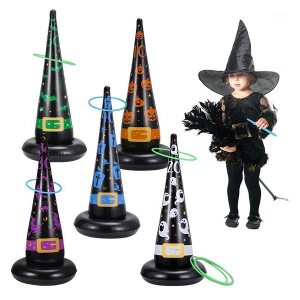 

20pcs ring toss toy creative funny practical inflatable ring toss game prop beach party toys for halloween parties1