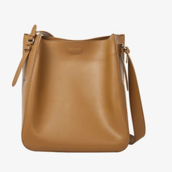 

coated solid leather woman 2020 new wide fashion shoulder retro courier bag