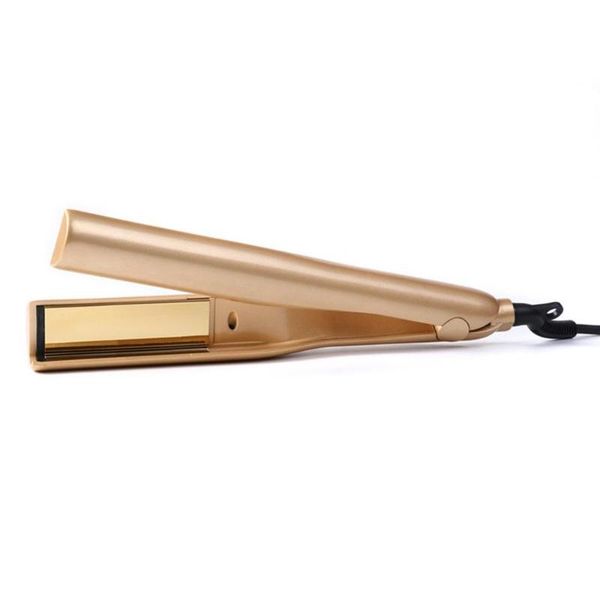 

multifunctional professional hair straightener curler adjustable hair curler rolling and straight dual-purpose modeling splint, Black