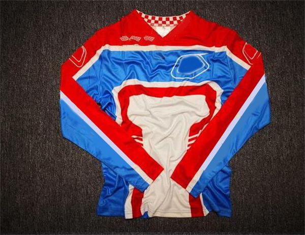 

men's motorcycle speed drop jersey summer fashion breathable long-sleeved shirt motorcycle jersey t-shirt polyester quick-drying can be