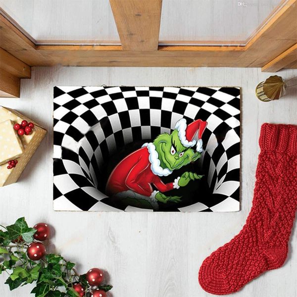 

new 3d carpets luxury carpet floor mat illusion mat spiral rectangle carpet 3d geometric floor pad for living room bedroom grinch carpets