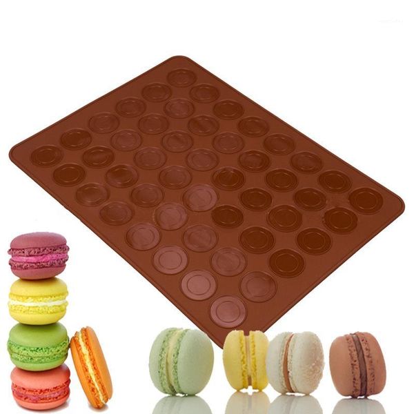 

baking & pastry tools practical silicone macaron macaroon oven mould sheet mat 30-cavity diy mold useful tools1