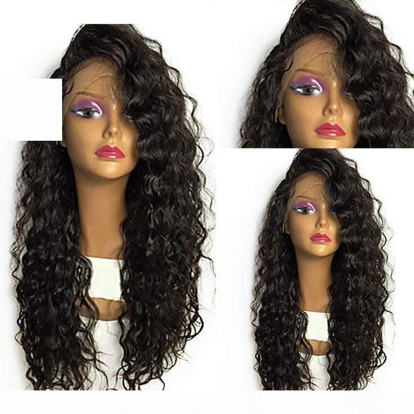 

360 lace frontal wig 180% frontal human hair wigs 360 lace wig loose deep curly full lace human hair wigs for black woman