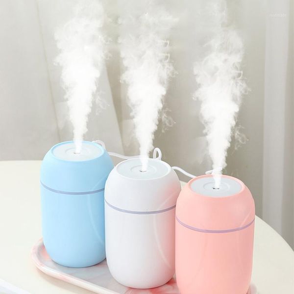 

eloole portable on-board usb air humidifier humidification spray diffuser with colored lights silent work without noise for home1