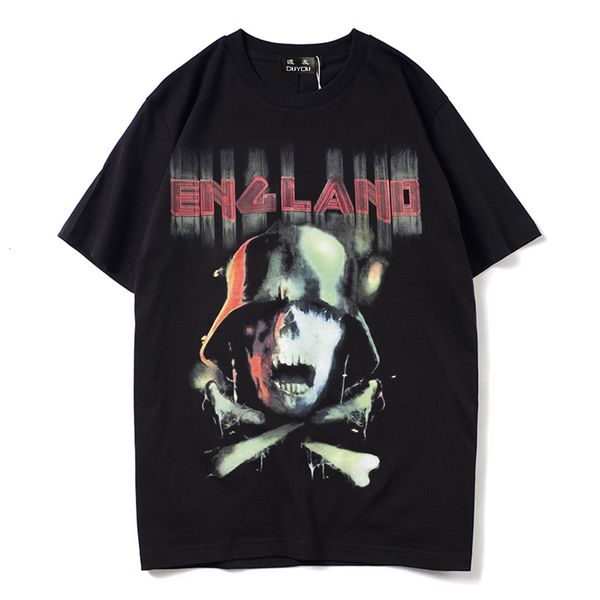 

anti-war theme cotton print short sleeve men's short-sleeved cartoon parttern t-shirt women shirts|streetwear 8u3e, White;black