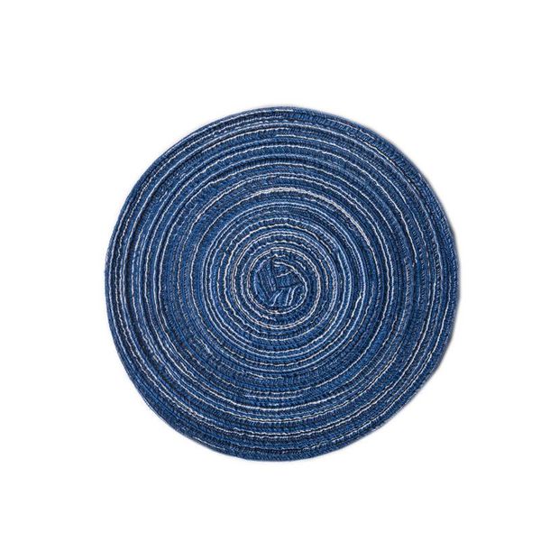 

mat pad round design table ramie insulation pad solid placemats linen non slip table mat kitchen accessories decoration coaster h wmtewv