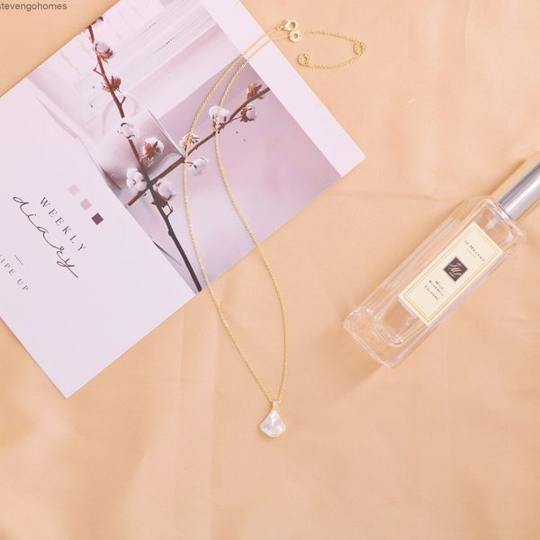 

agate the same dress necklace white fritillaria red black stone clavicle chain live broadcast, Silver