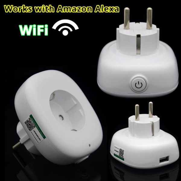 

joinrun wifi смарт гнездо штепсельной вилки гнездо wireless app пульт дистанционного управления таймер питания подключите usb-выход работает