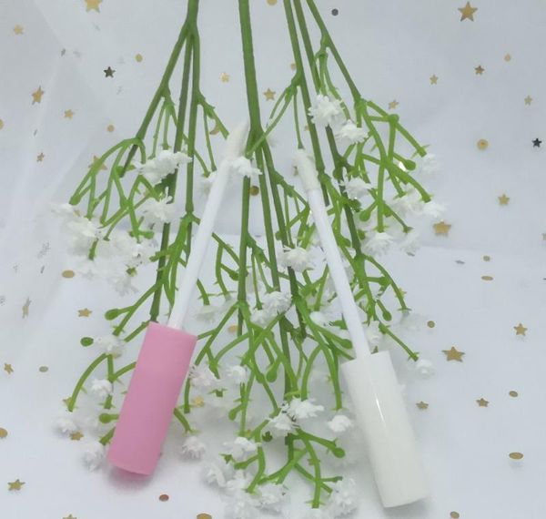 

50pcs empty clear l empty lip gloss tube, elegant frosted plastic liquid lipstick container, diy ro wmtwzs ffshop2001