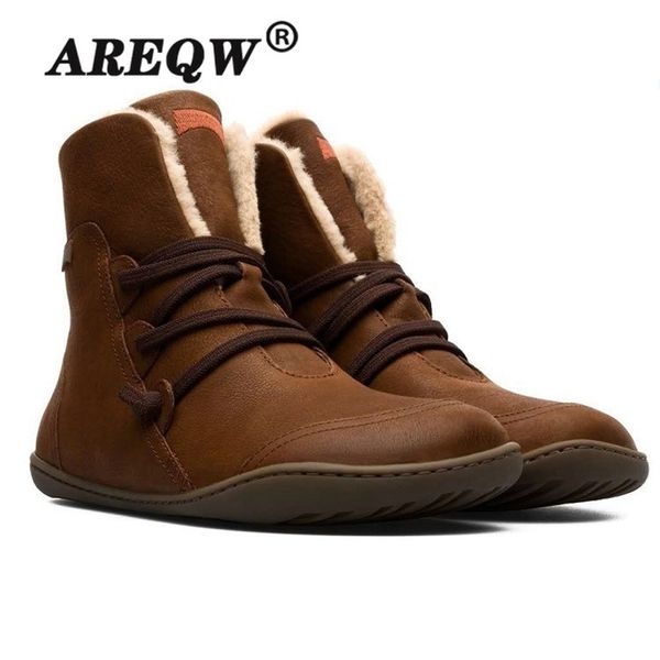 

causal warm shoes women winter boot snow boots shoe 201215, Black