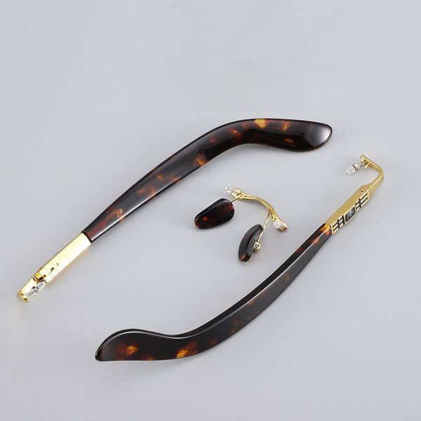 

fashion sunglasses frames vazrobe optical glasses frame men rimless eyeglasses male gold grey metal retro vintage brand not fade spectacles, Black