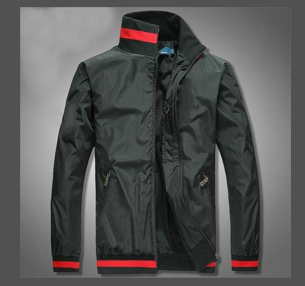 

2021 spring and autumn clothes men jacket outwear stand collar wadded coat slim parka mens fashion printed jacket size m-xxl, Black;brown