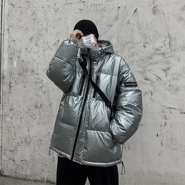

new fashion brand cool men's down jacket in winter of 2020, Black