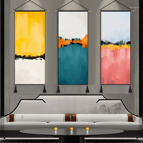 

nordic art modern tapestry wall hanging abstract simple aesthetic tapestry painting tassel wandkleed house decoration ad50wt1