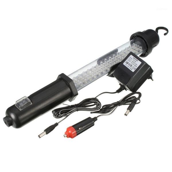 

portable ultra-bright 60 leds 350lm rechargeable cordless work light garage inspection lamp torch with hanging hook1