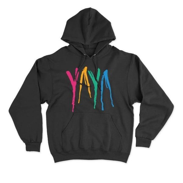 

6ix9ine yaya альбом толстовка толстовка женские / мужчины harajuku hip pop rapper мода альбом логотип пуловер одежда повседневная слитка с к, Black