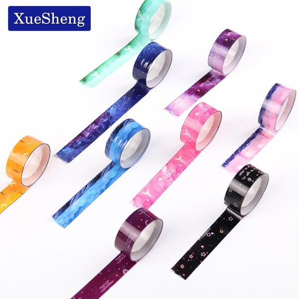 

2016 cs lot starry sky washi pvc roll diy decor scrapbooking sticker masking tape adhesive 10 pcs lot h