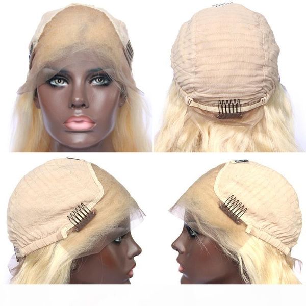 

yq2020--613--lfw flw--bw--130 human hair lace wigs, Black;brown