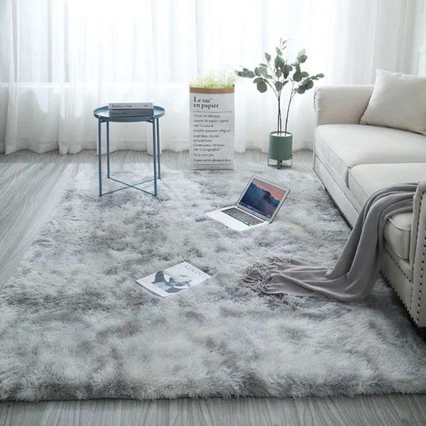 

carpets shaggy carpet plush floor fluffy mats kids room faux fur area rugs living court luxury home decoration
