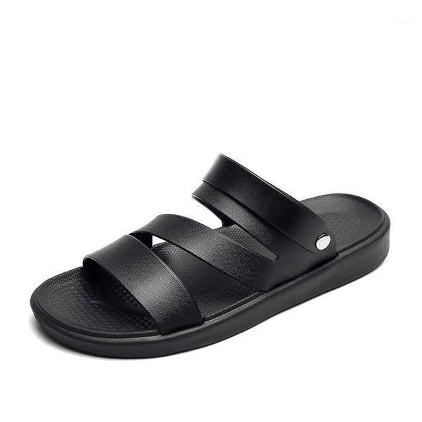 

sandals men shoes slippers casual sandal breathable non-slip fashionable outdoor summer1, Black
