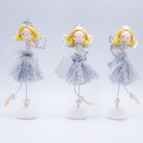 

christmas decorations blonde angel dolls festival girl gifts1