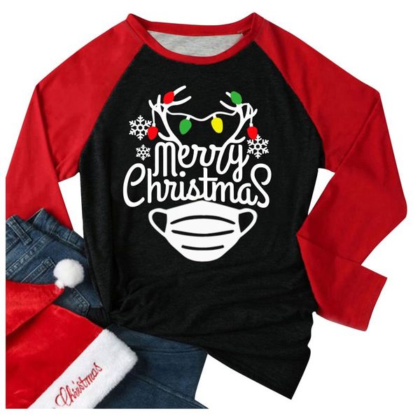

women's blouses & shirts fashion pullover christmas plus size women full sleeve deer print o-neck blouse female casual hoodie#lr3, White