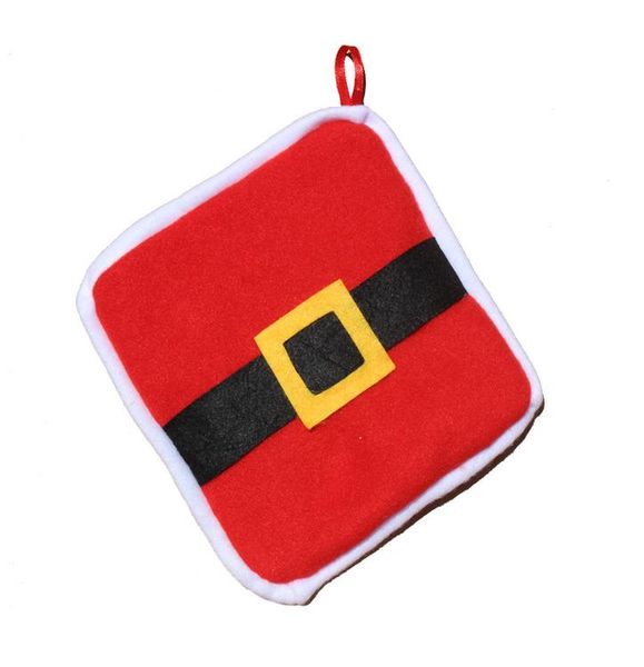 

3pcs/set christmas microwave oven gloves heat pad christmas ornament kitchen home decoration microwave oven dedicated tools bbydey
