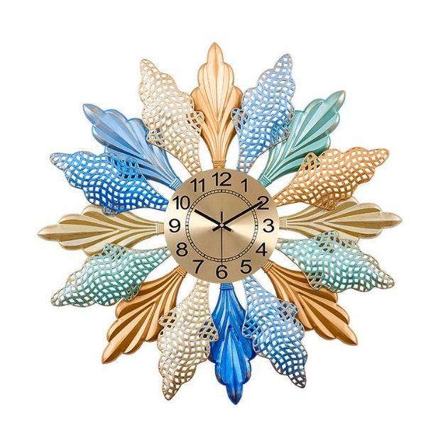 

creative living room bedroom decoration sweep second movement quartz retro wall clock 70*70*5cm
