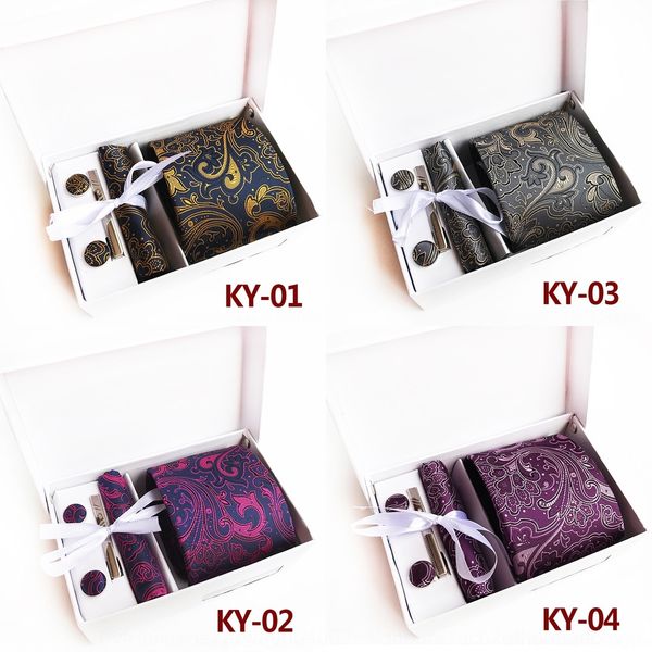 

lerq jacquard 6cm men's neck tie box woven sitonjwly ties for man bridegroom business shirt necktie polyester corbatas custom logo, Black;blue