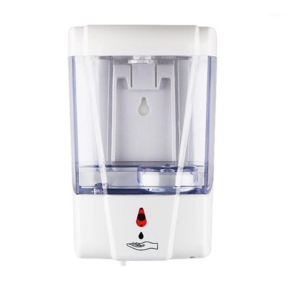 

soap dispenser battery powered 700ml wall-mount automatic ir sensor touch-kitchen soap lotion pump for bathroom kitchen1