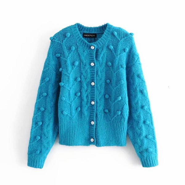 

2021 new 4759 autumn european and american women's knitted button knitwear factory direct wholesale sweater women ze8a, White;black