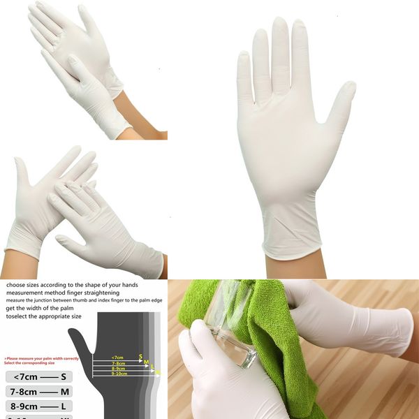

factorywr6sfactory90u6latex 100 pcs dishwashing/kitchen disposable /work/rubber/garden gloves universal for left and right hand