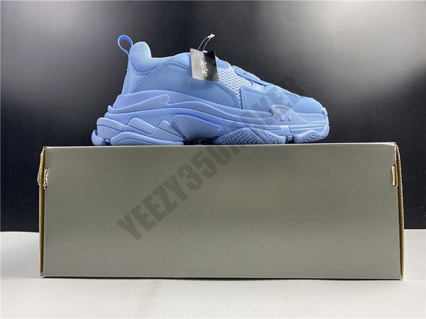 

2020 triple s torre shoes combination sky blue paris track luxury sneakers designers shoes sports breathable mens woman running shoes