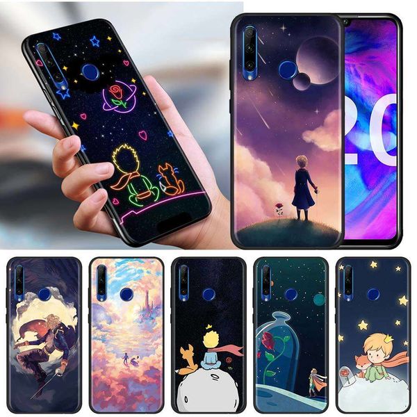 

little prince print shockproof cover for huawei y5 y6 y9 prime y6s 2019 nova 5t 6 5 5z 7 7i phone silicone shell soft tpu fundas