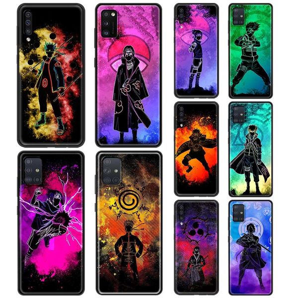 

naruto sasuke japane animation et, samsung galaxy m11 m21 m31 m51 m40, mobile phone accsori a51 a71, black shell