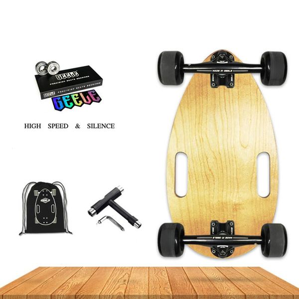 

portable mini maple skateboard for and kits fish board school bag available four-wheels beetle mobility scooter
