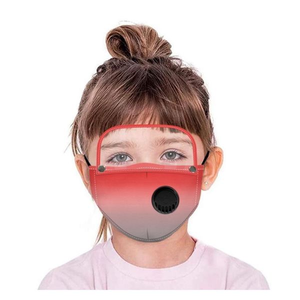

gradient mask 2 in 1 disassembly face masks eye protection face shield for adults and children pm2.5 washable sqckid homes2007