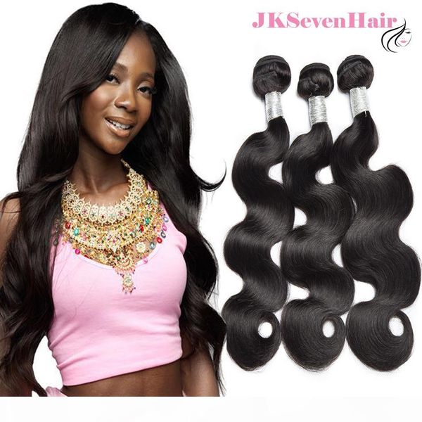 

body wave brazilian vrign hair extensions 3 bundles 10a grade peruvian indian malaysian remy hair weaves in natural black color