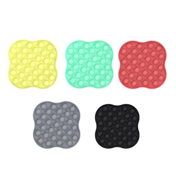 

multicolor push pop bubble fidget sensory toy cute bird rainbow autism special needs stress reliever multi shapes funny antistress toy ly203