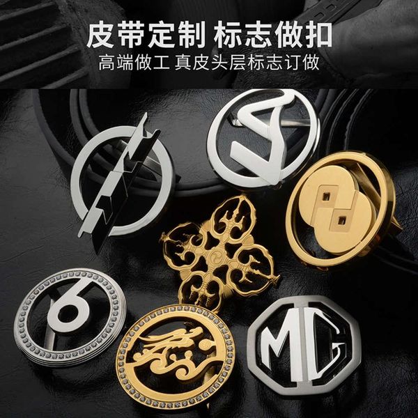 

belt head customized belt buckle design belt hardware buckle mold, Black;brown