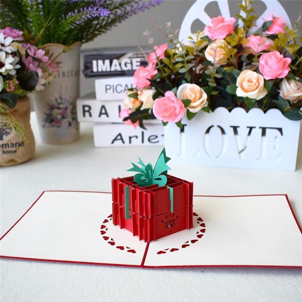 

10 pack valentines day card pop up cards anniversary wedding greeting cards with envelope 3d wedding invitations for wife jlllvd