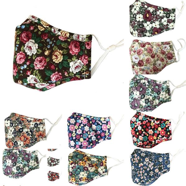 

mask designer fashion reusable face women anti-fog and dust pm2.5 printing masks with filter 2 nx83p