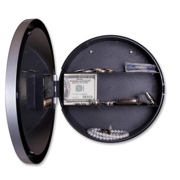 

clock safe hidden wall secret jewelry security money cash compa qylbzr bdetoys